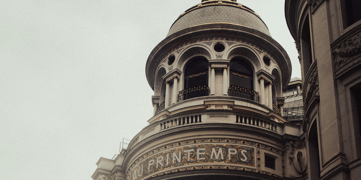 Paris Printemps Haussman