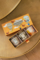 TRIO TRAVEL CANDLES BRUSSELS-ROMA-SAINT TROPEZ
