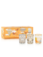 TRIO TRAVEL CANDLES BRUSSELS-ROMA-SAINT TROPEZ