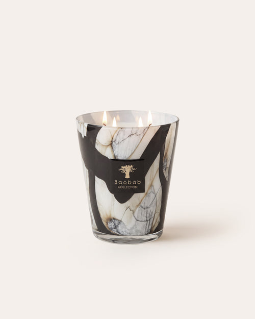 SCENTED CANDLE STONES MARBLE