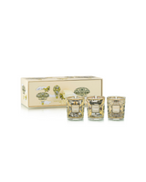 TRIO TRAVEL CANDLES ROSACE-CARAVANE-AFRIKA