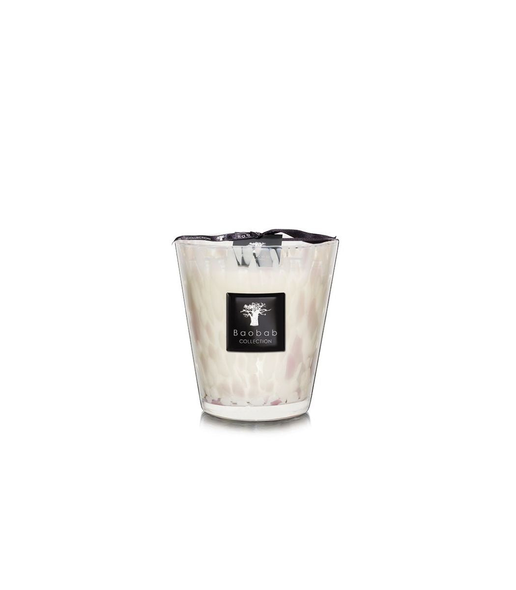 CANDLE PEARLS WHITE – Baobab Collection
