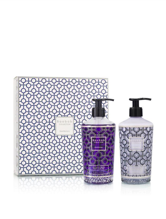 CAJA DE REGALO GENTLEMEN LOCION JABON DE MANOS Baobab Collection