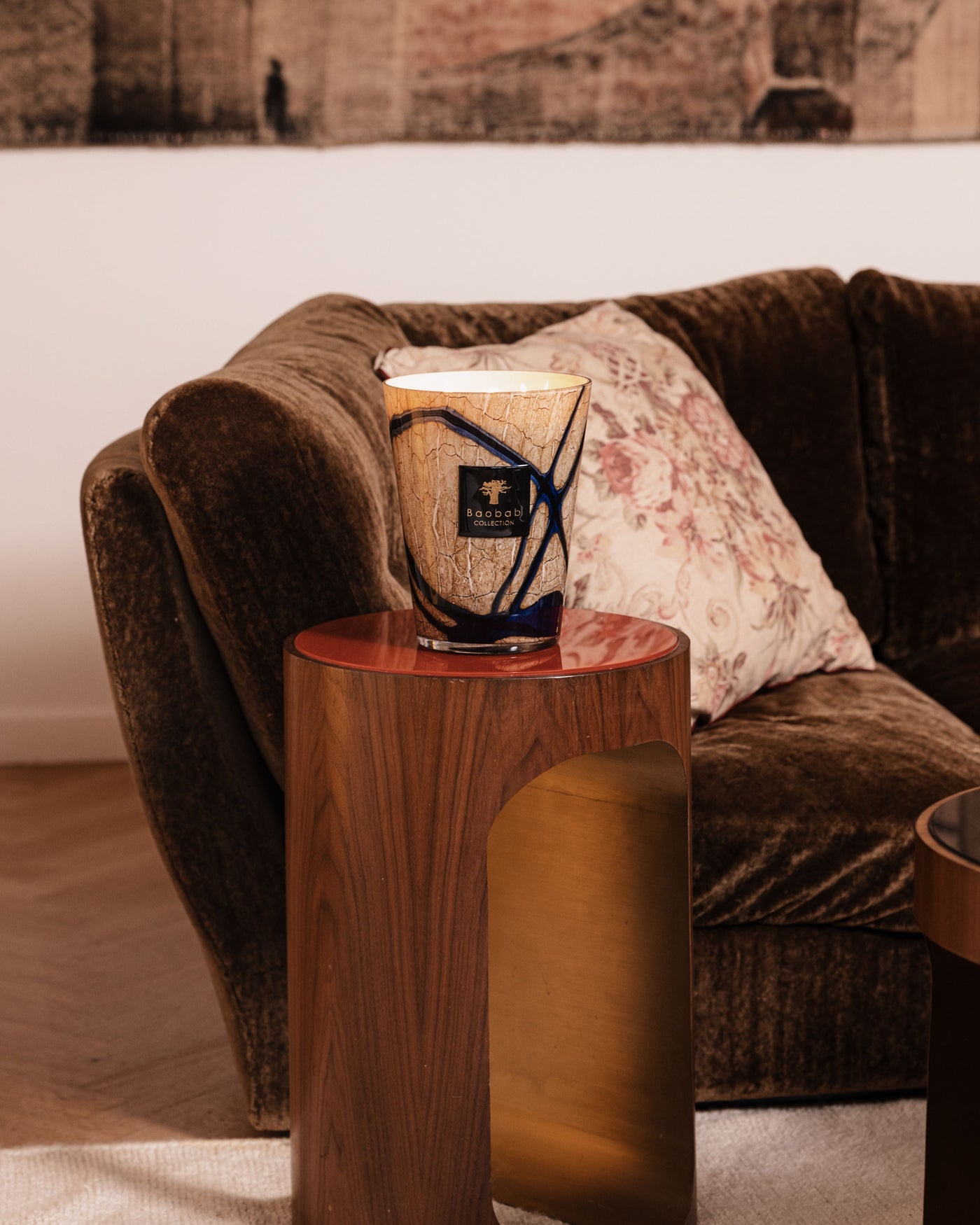 SCENTED CANDLE STONES LAZULI