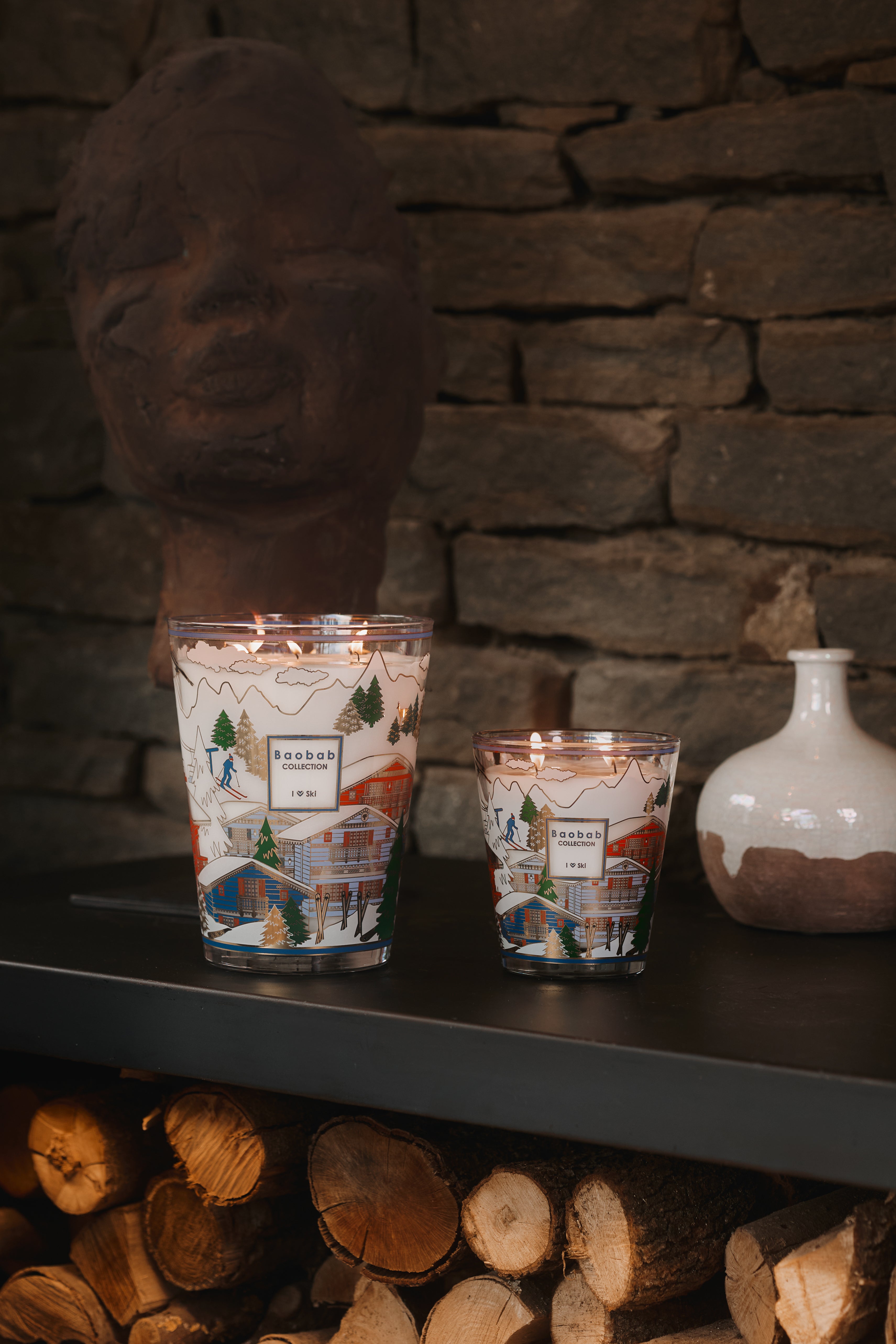 SCENTED CANDLE I LOVE SKI - BAOBAB COLLECTION • Baobab Collection Inc