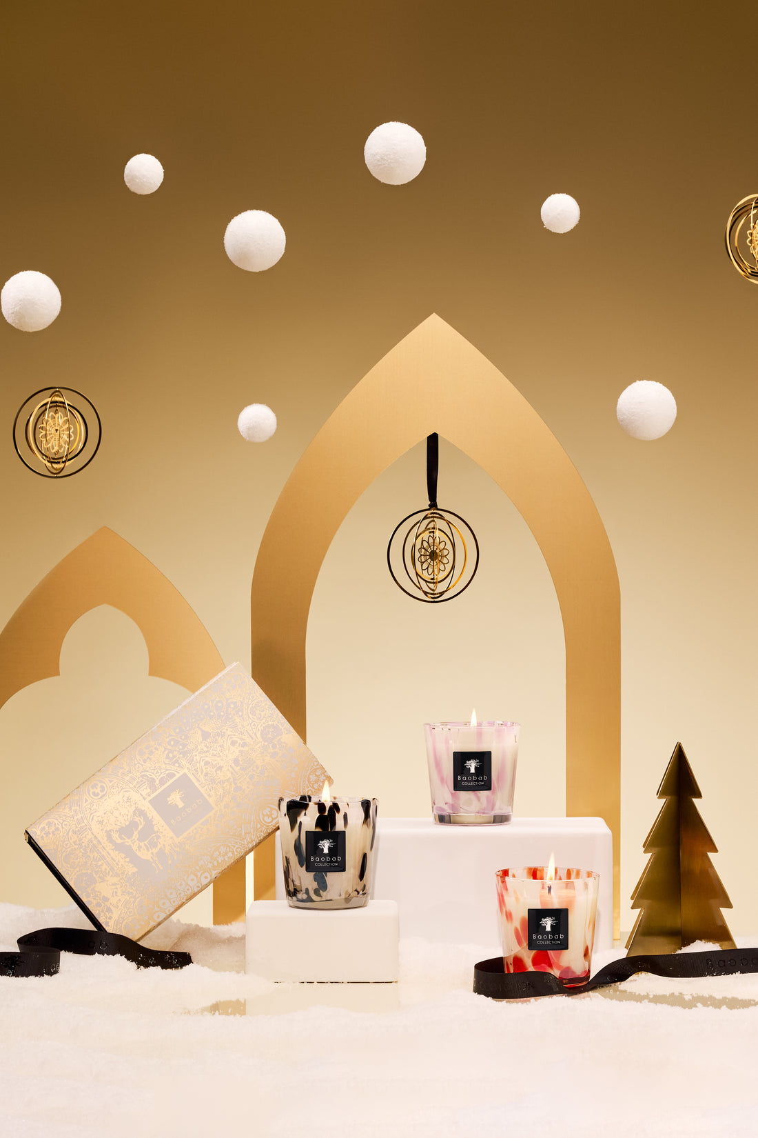 TRÍO DE VELAS PEARLS