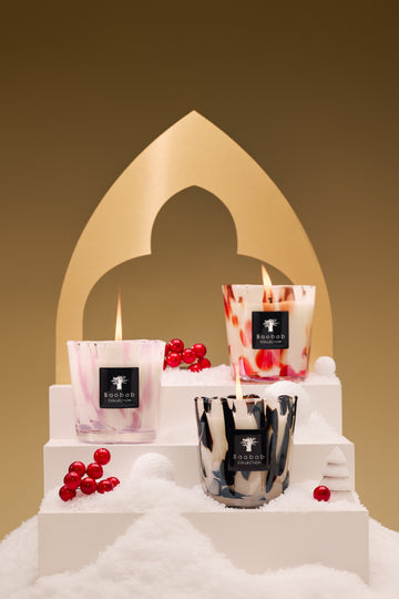 TRÍO DE VELAS PEARLS