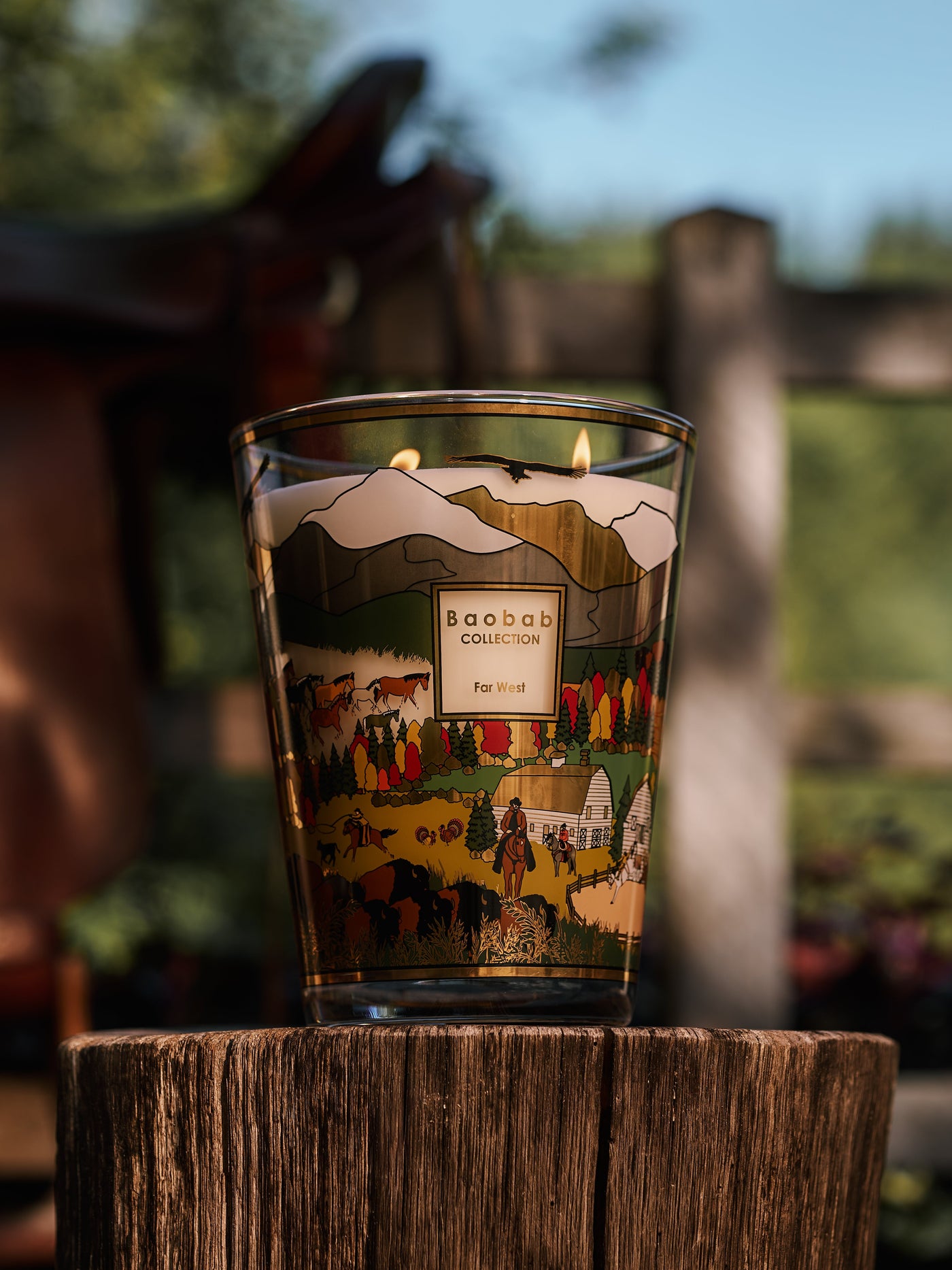 SCENTED CANDLE FAR WEST