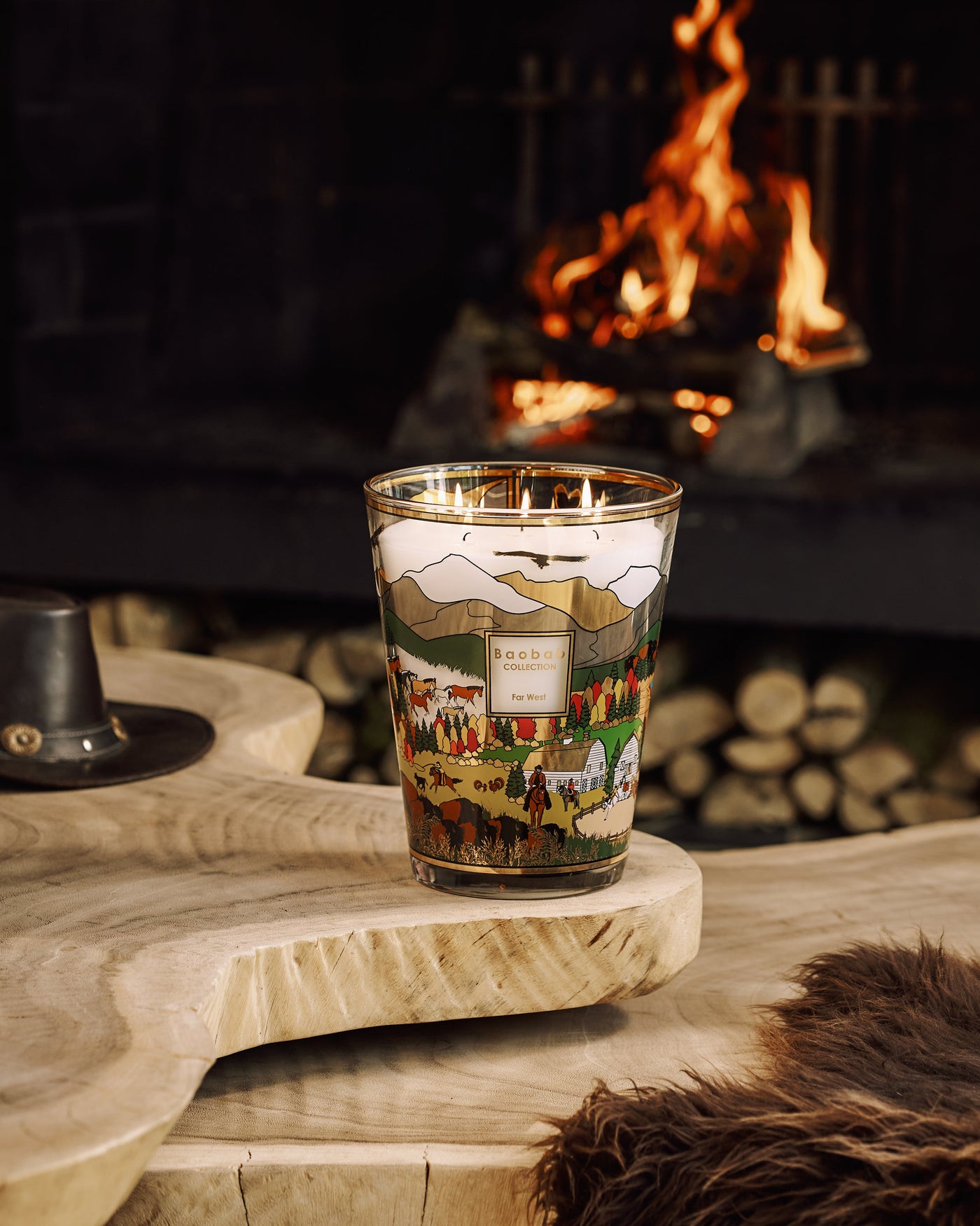 SCENTED CANDLE FAR WEST