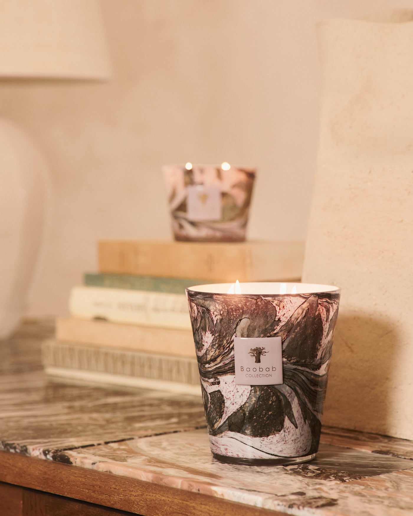 SCENTED CANDLE LEAVES MANON