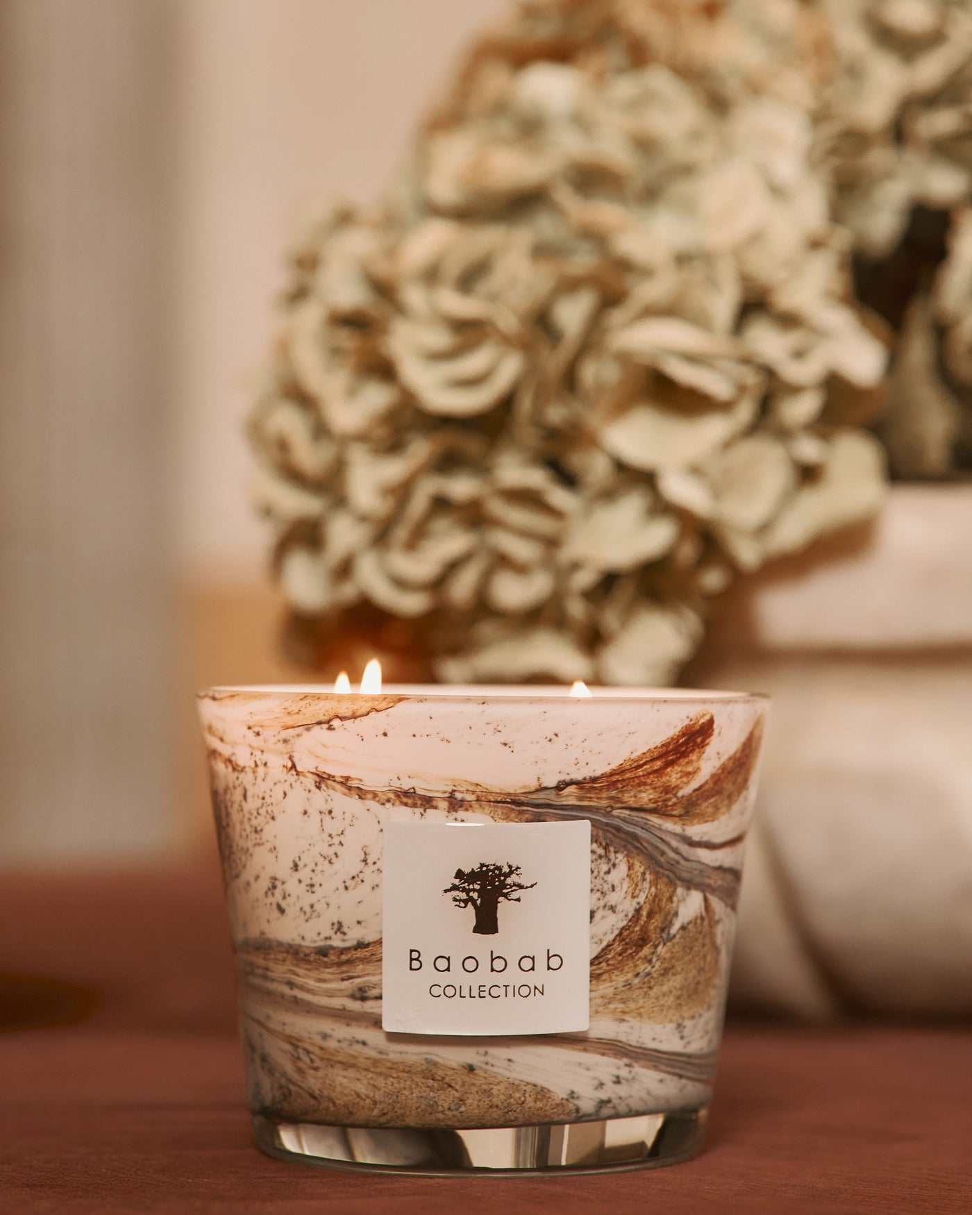 SCENTED CANDLE LEAVES NAÏS