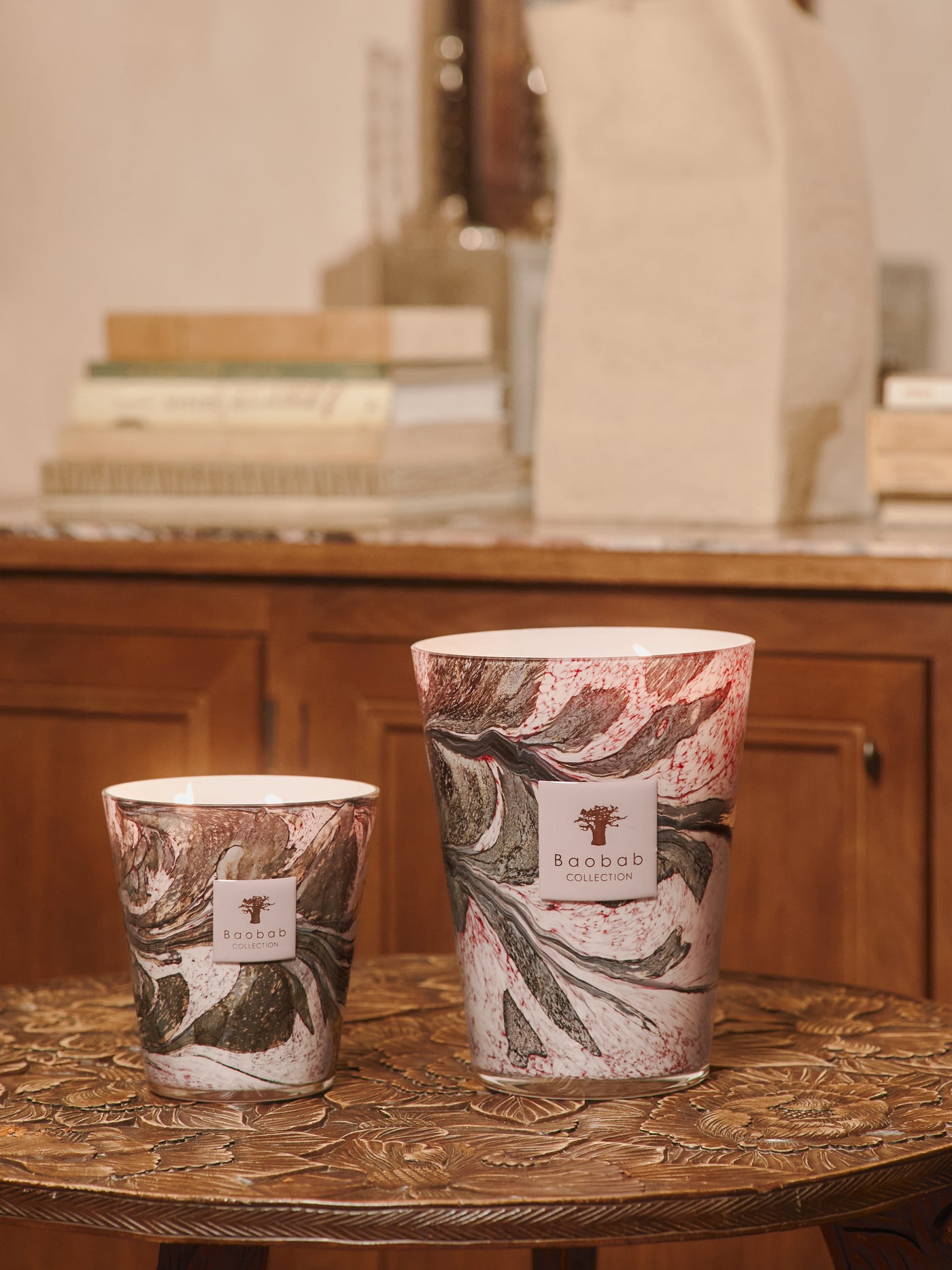 SCENTED CANDLE LEAVES MANON