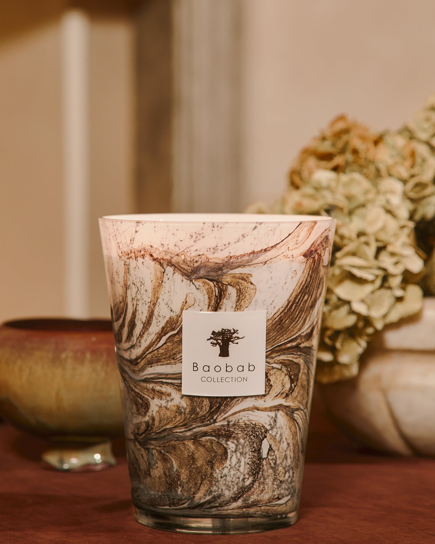 SCENTED CANDLE LEAVES NAÏS