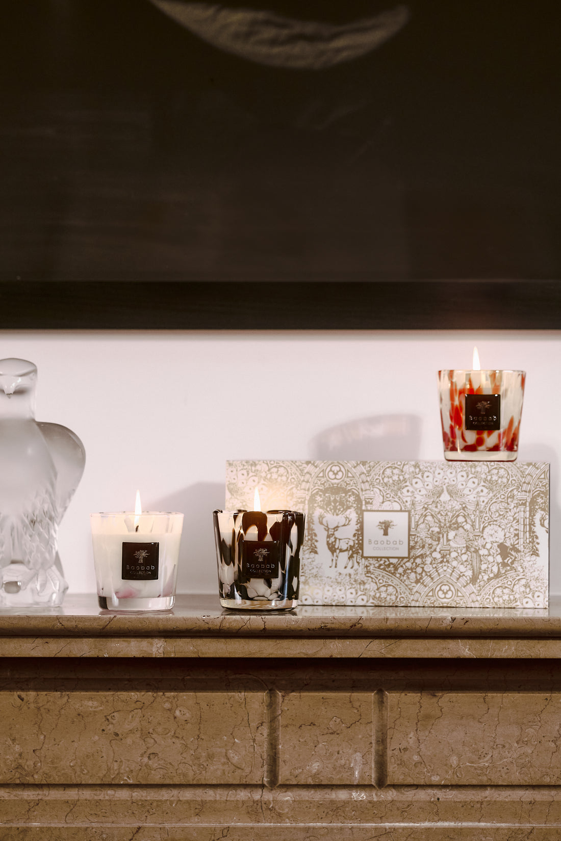 TRÍO DE VELAS PEARLS