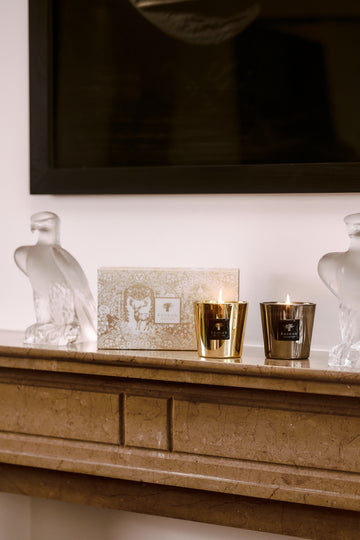 AURUM & PLATINUM LES EXCLUSIVES CANDLE DUO
