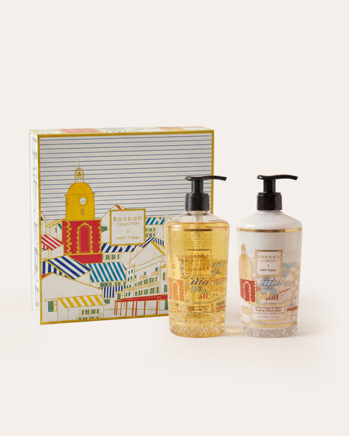 GIFT BOX A SAINT-TROPEZ BODY & HAND LOTION AND HAND WASH GEL