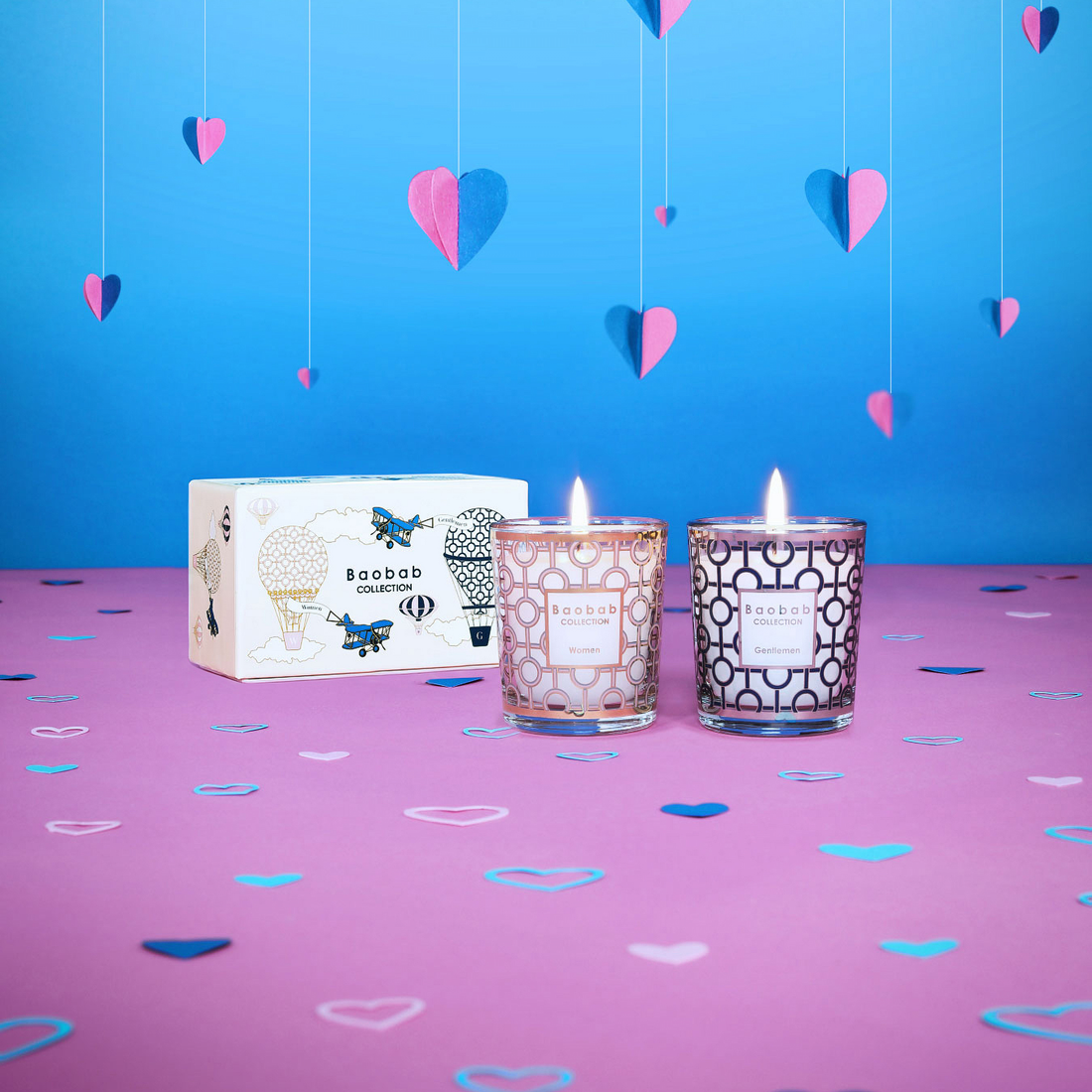 DÚO DE VELAS "HIS & HERS"