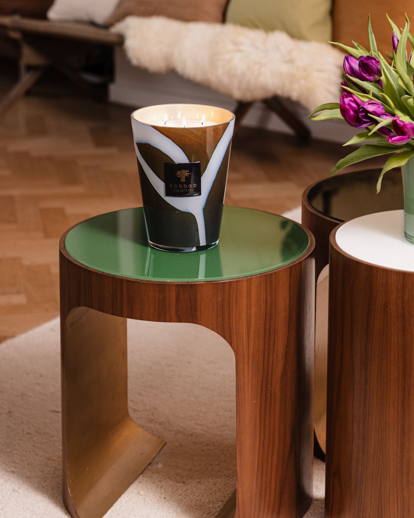 SCENTED CANDLE STONES AGATE