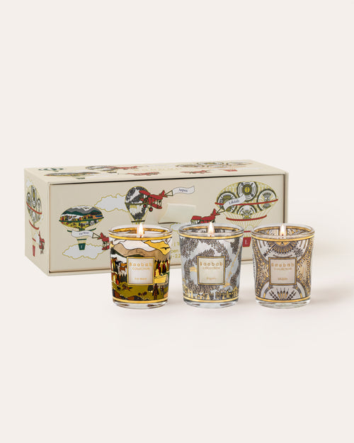 TRIO TRAVEL CANDLES ASPEN-LIKÁÁH-FAR WEST