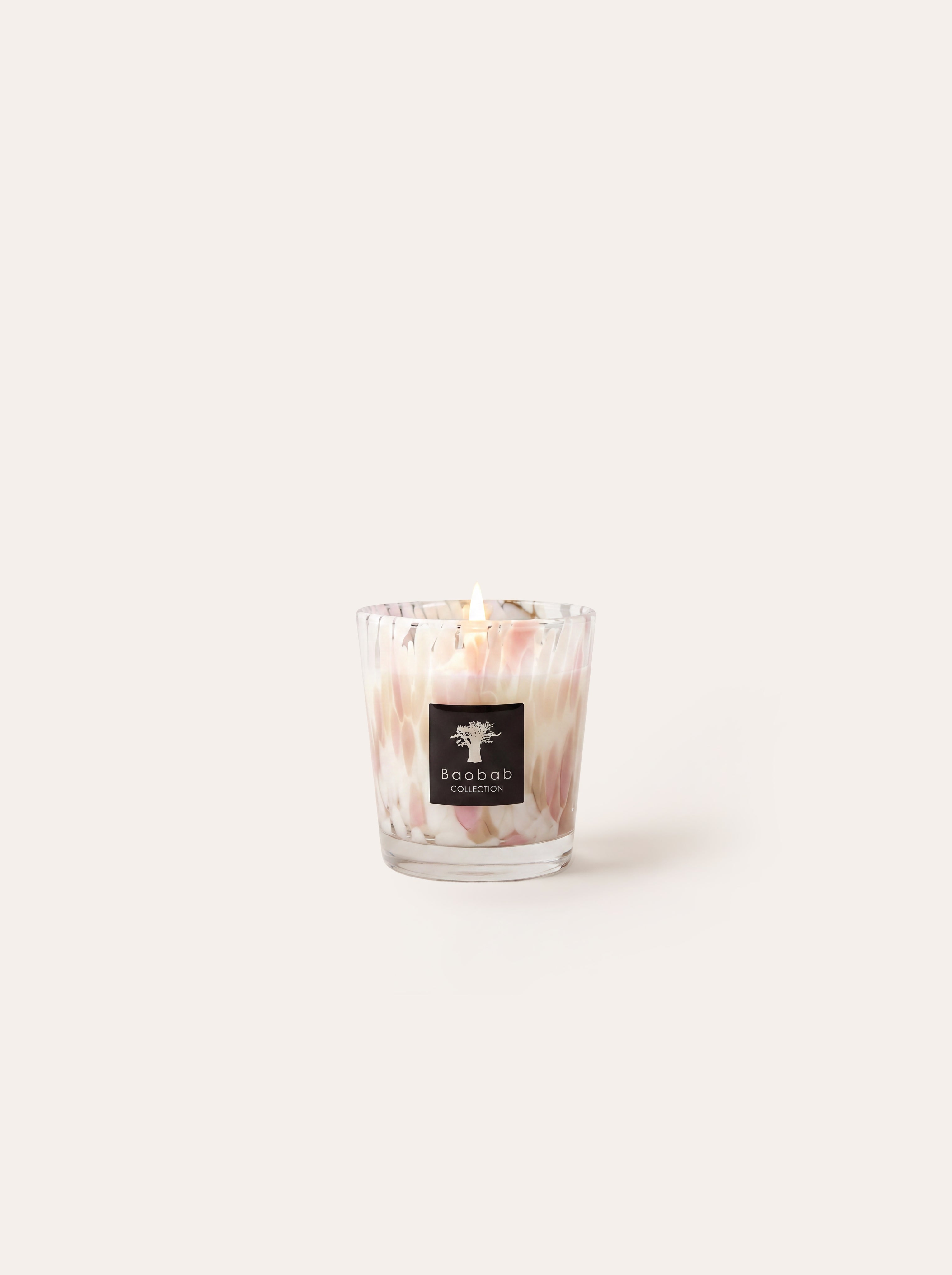 SCENTED CANDLE PEARLS WHITE - BAOBAB COLLECTION • Baobab