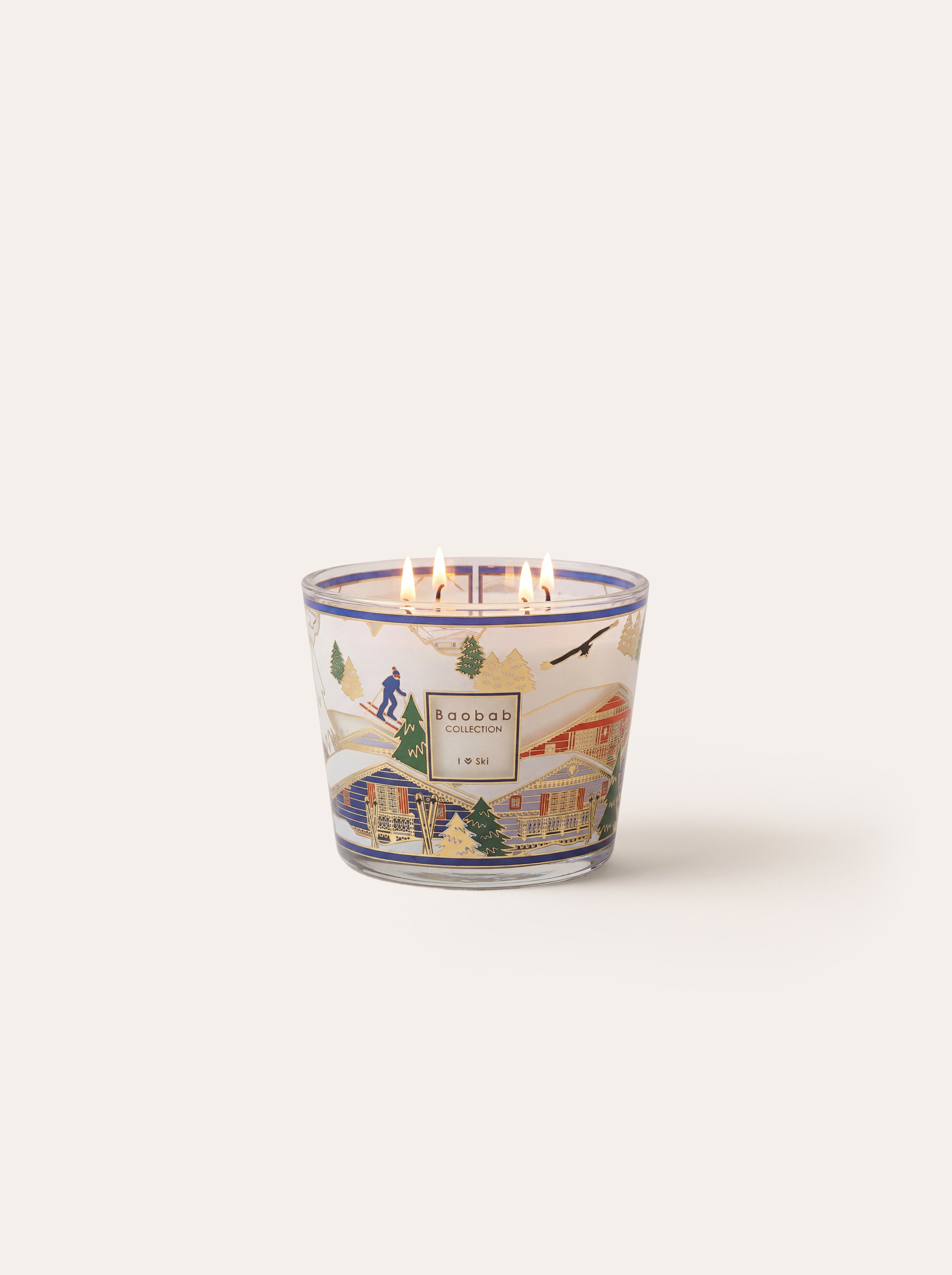 SCENTED CANDLE I LOVE SKI - BAOBAB COLLECTION • Baobab Collection Inc