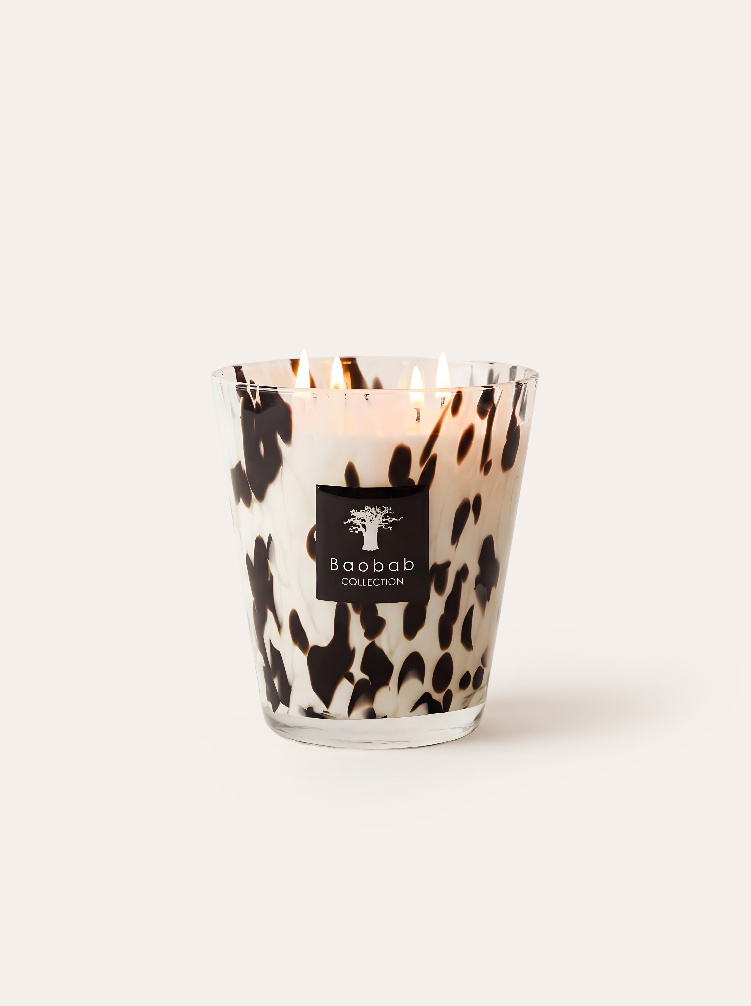SCENTED CANDLE PEARLS BLACK - BAOBAB COLLECTION • Baobab
