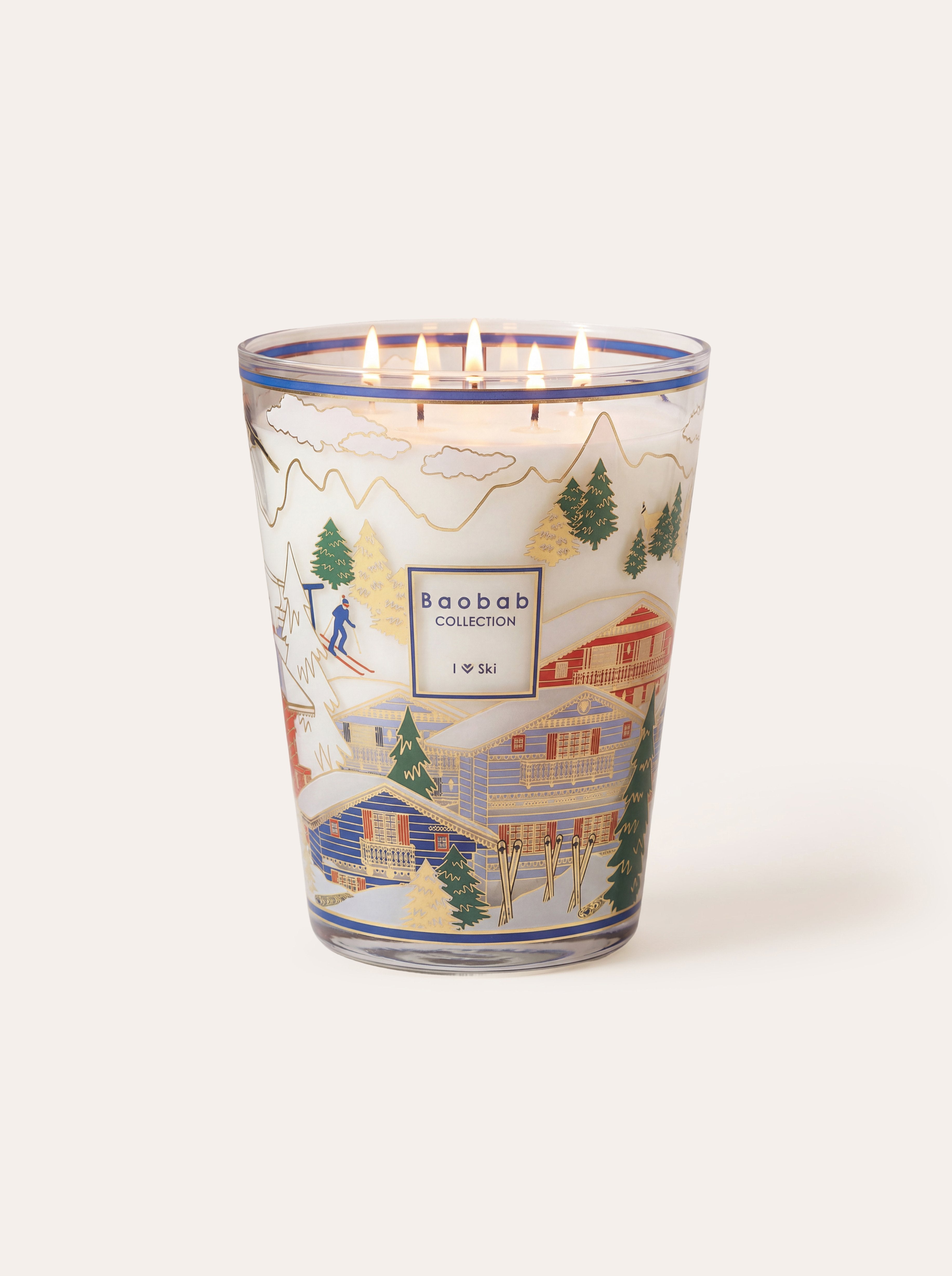 SCENTED CANDLE I LOVE SKI - BAOBAB COLLECTION • Baobab Collection Inc