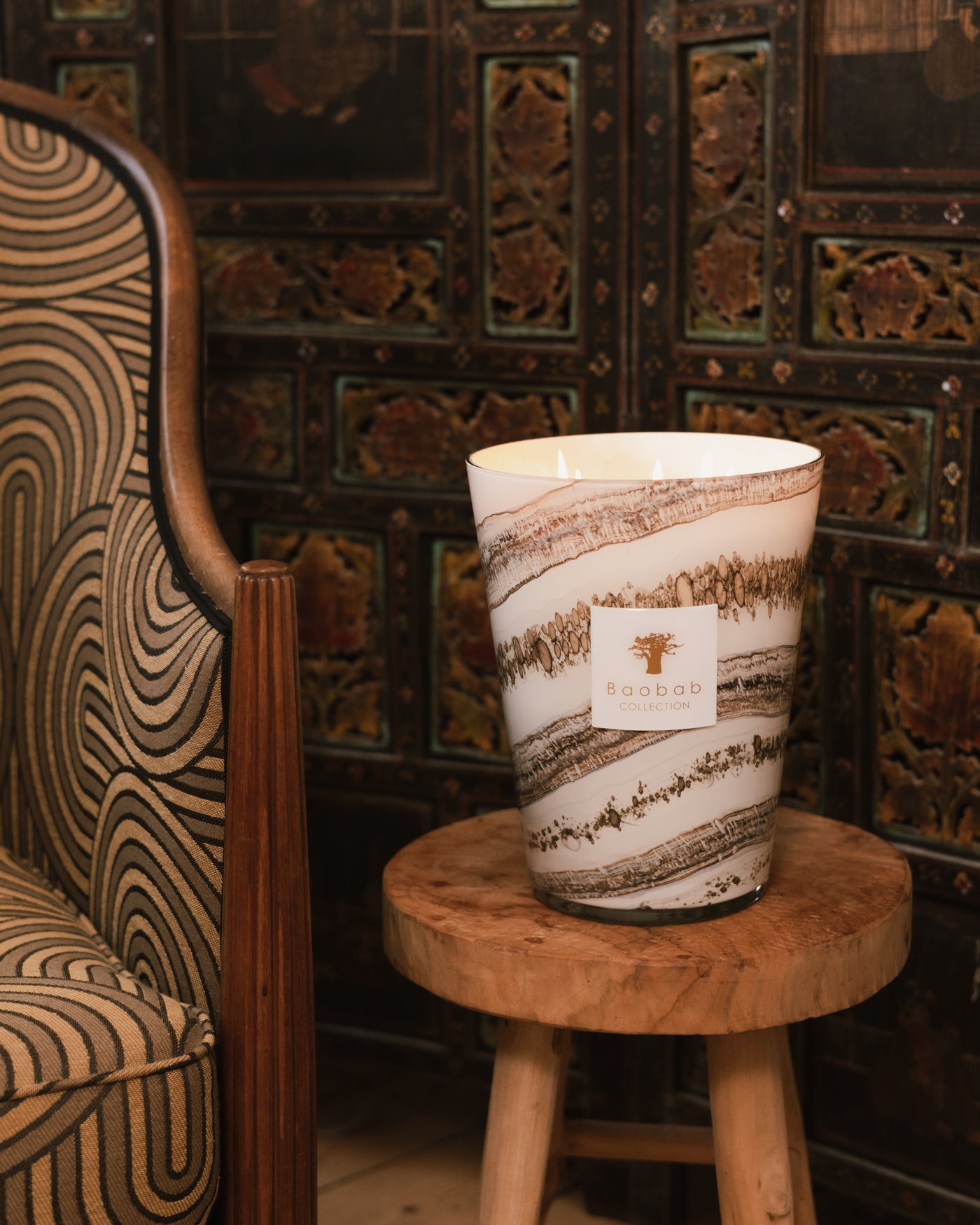 SCENTED CANDLE SAND SILOLI