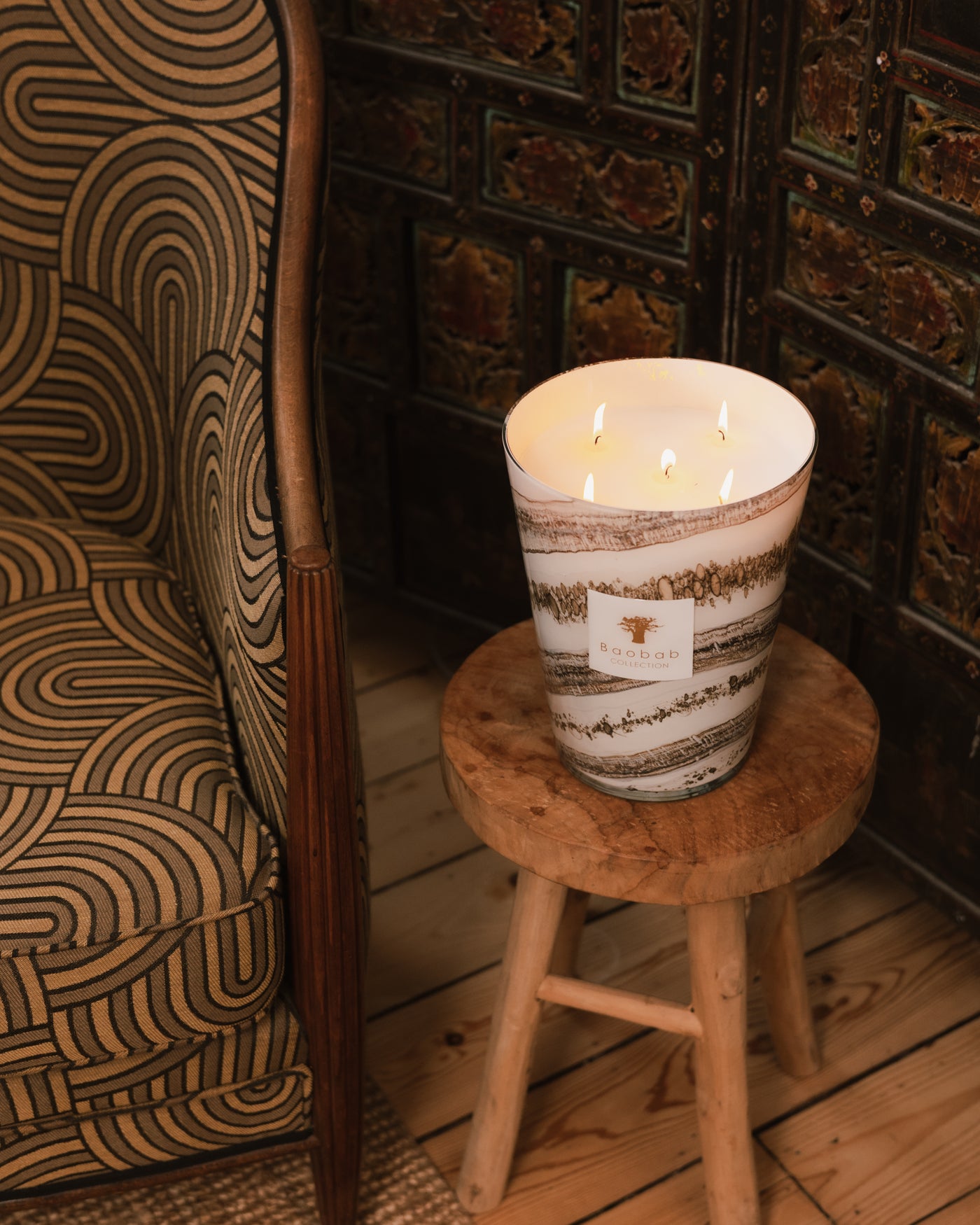 SCENTED CANDLE SAND SILOLI