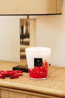 SCENTED CANDLE FEATHERS MAASAI