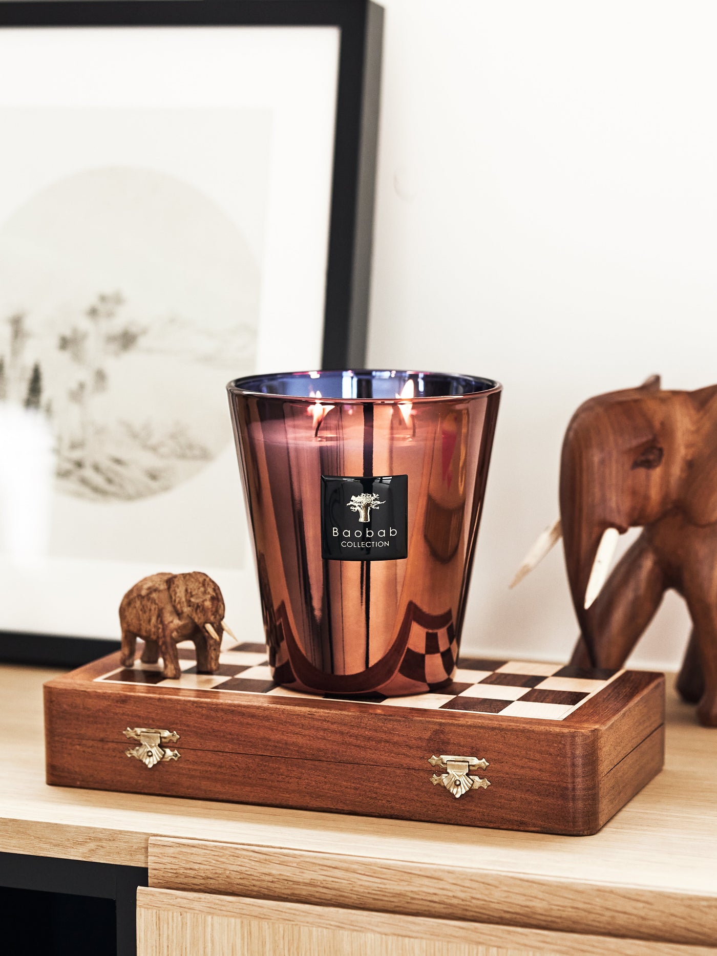 SCENTED CANDLE LES EXCLUSIVES CYPRIUM