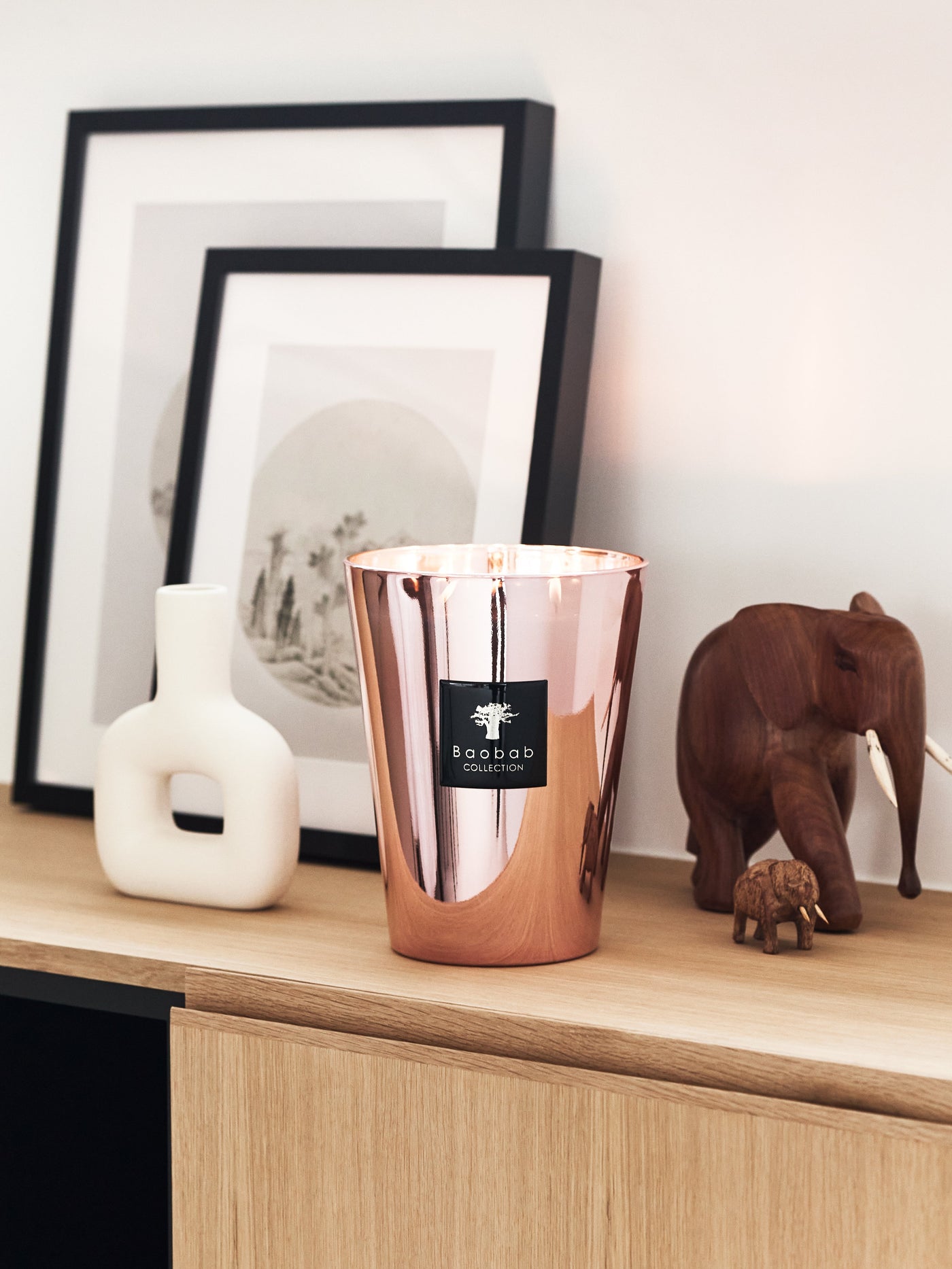 SCENTED CANDLE LES EXCLUSIVES ROSEUM