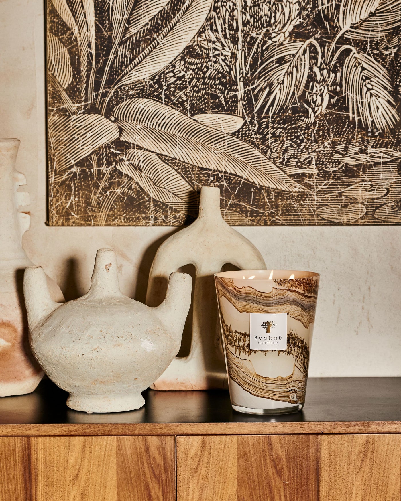 SCENTED CANDLE SAND SILOLI