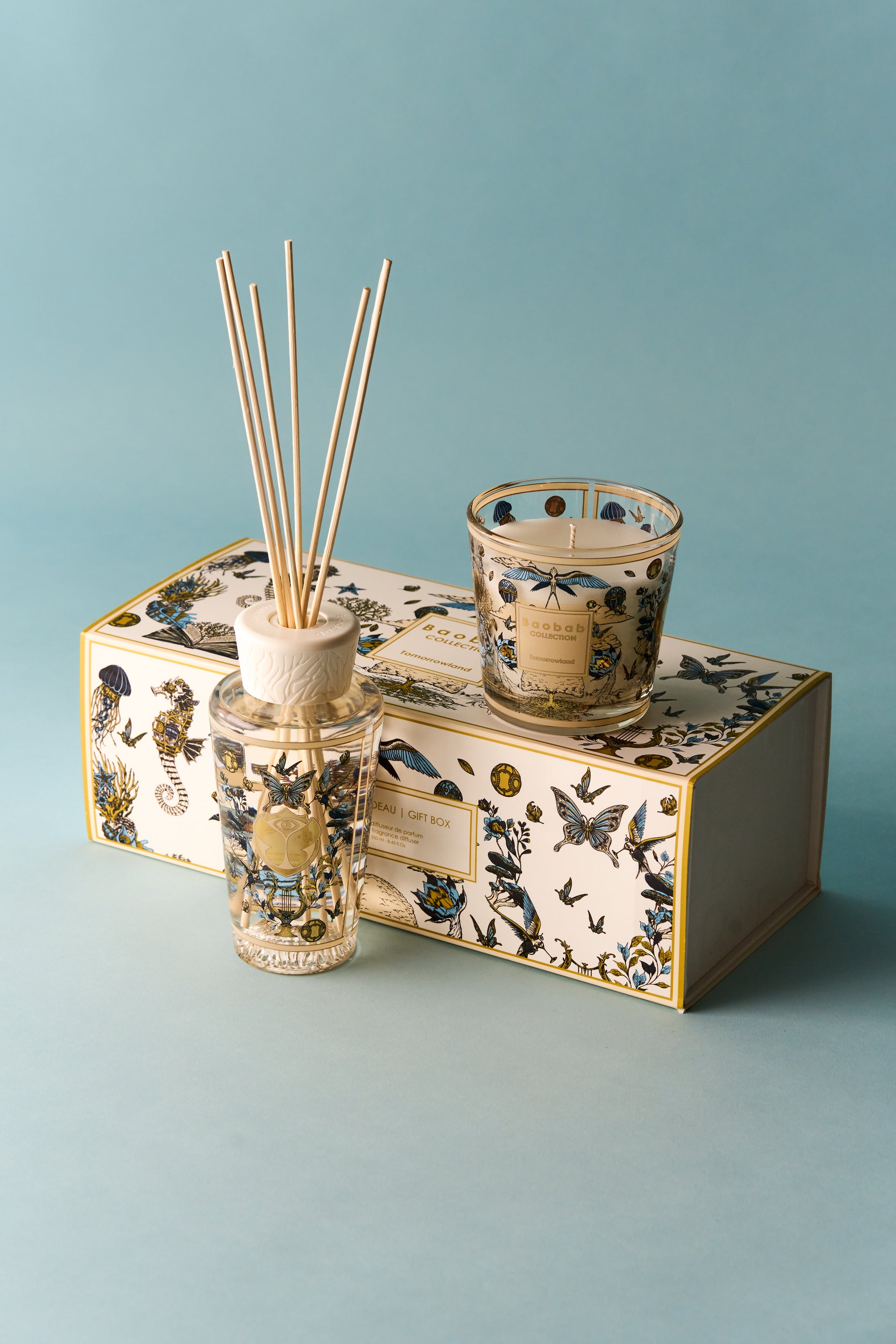 puff collection パフコレクション　ドームキャンドル Candle and diffuser gift sets • Baobab Collection Inc