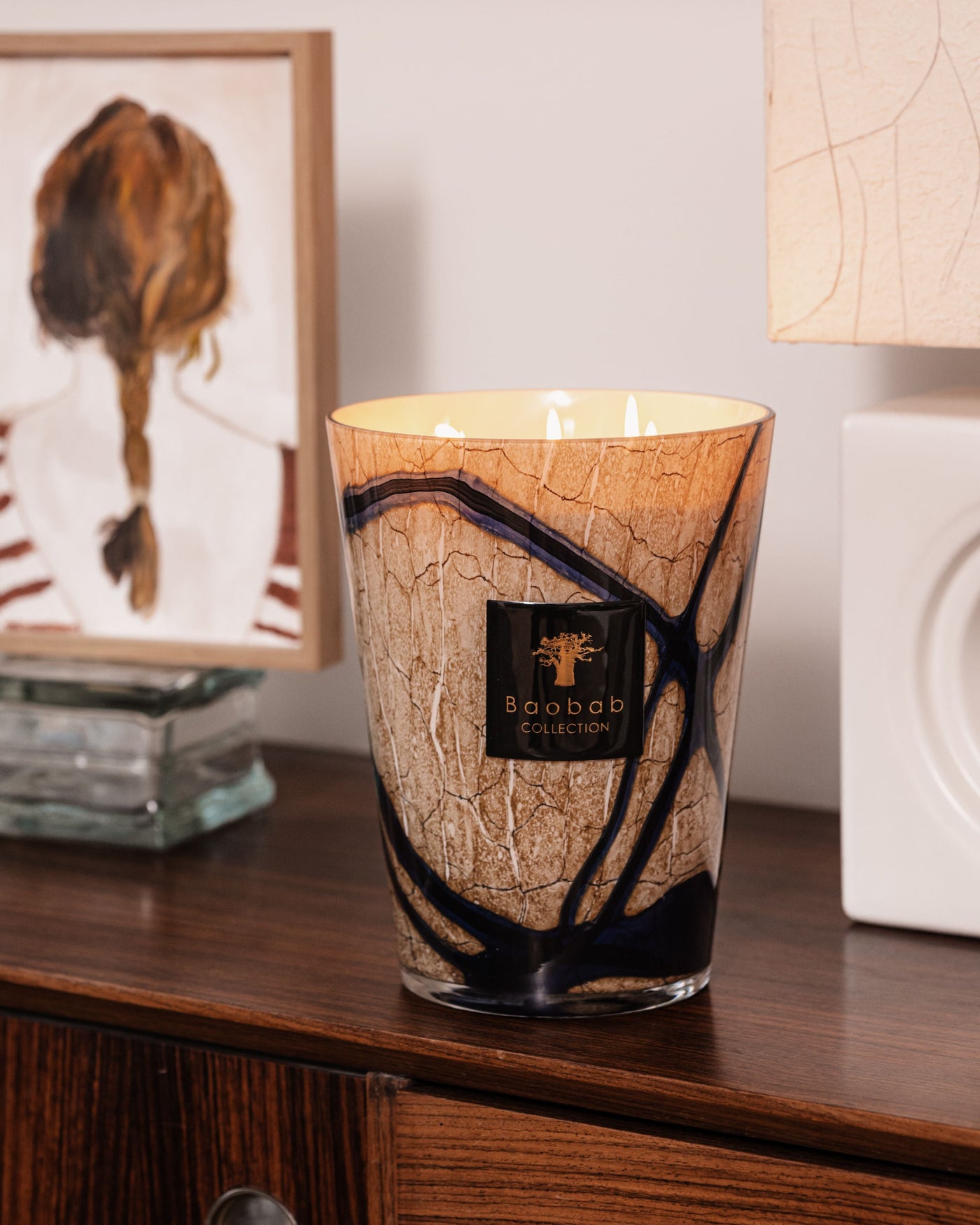 SCENTED CANDLE STONES LAZULI