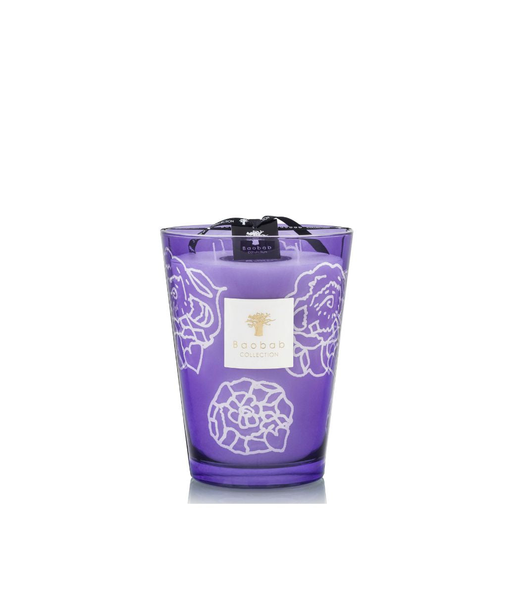 CANDLE COLLECTIBLE ROSES DARK PARMA